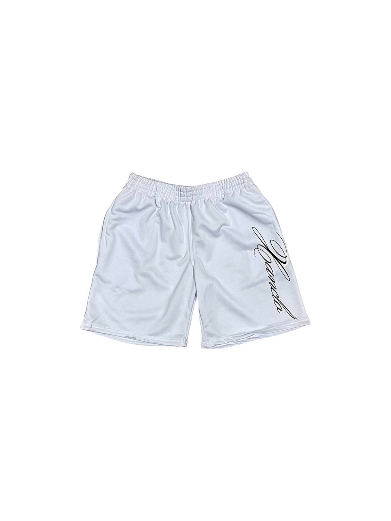 Paper White Cursive Short