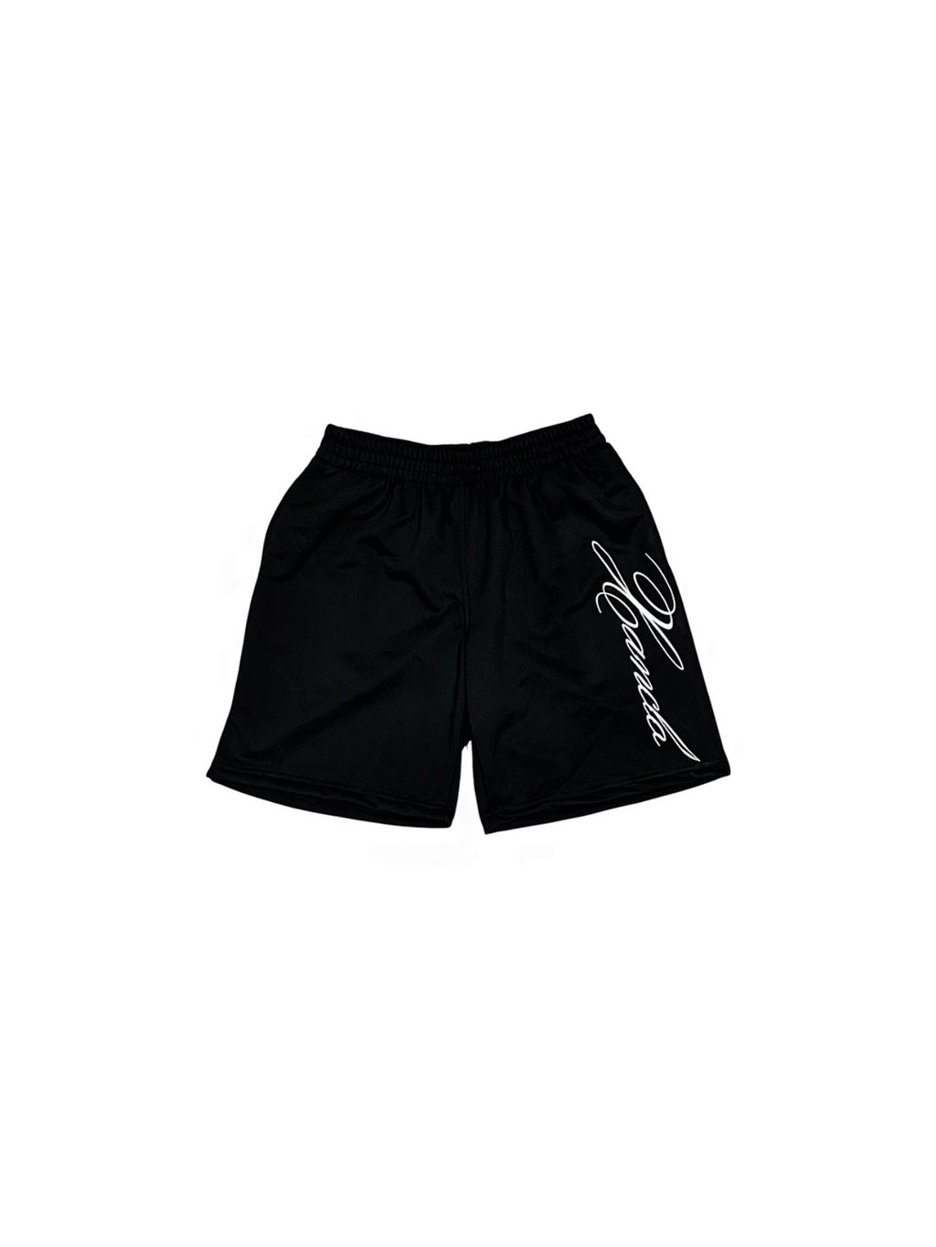 Jet Black Cursive Short