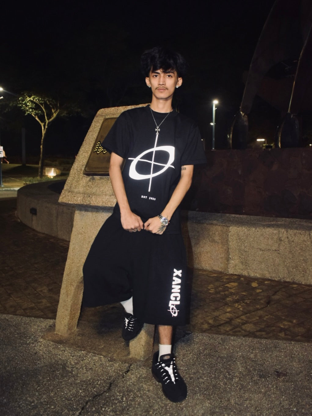 Big Logo Reflectorized Tee