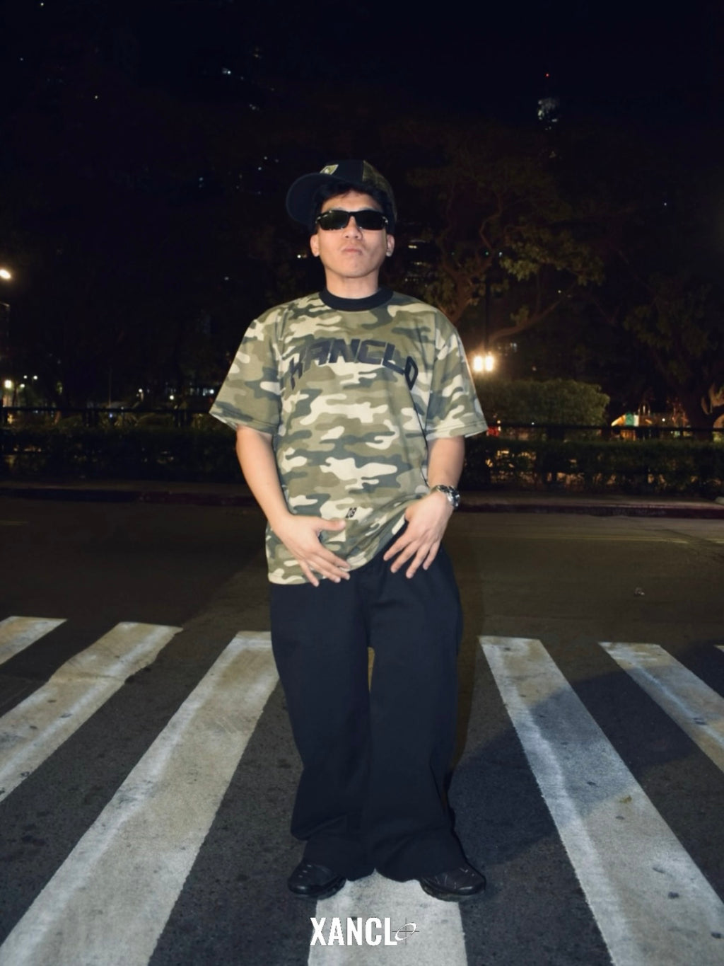 Xanclo Camouflage Panels Tee
