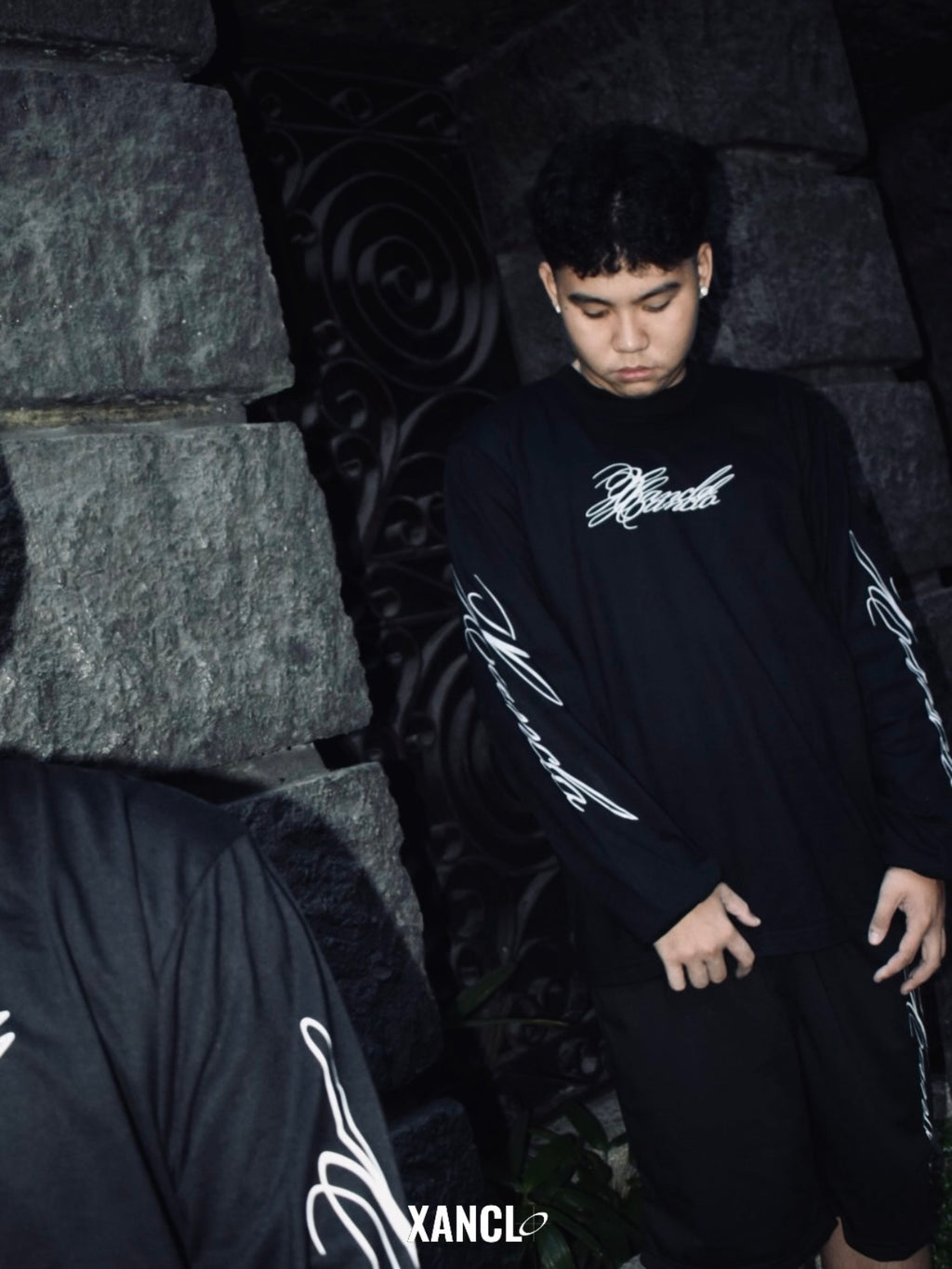 Oil Black Cursive LS