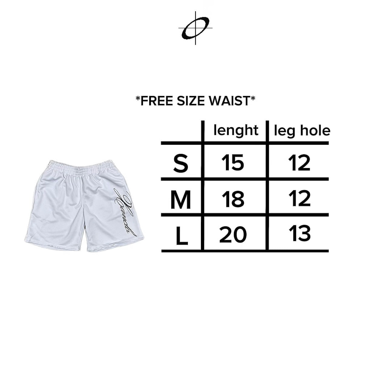 Paper White Cursive Short